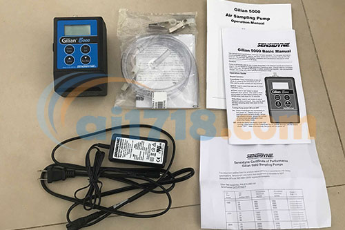 美國(guó)Sensidyne Gilian 5000高低流量空氣采樣泵
