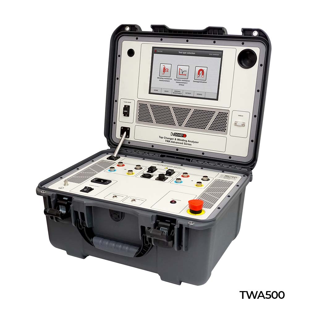 瑞典DV POWER TWA500<a href='http://www.coblite.com.cn/Cpzx/bianyaqiceshiyi/dvpowertrt.html'>三相變壓器</a>有載分接開關(guān)測試儀