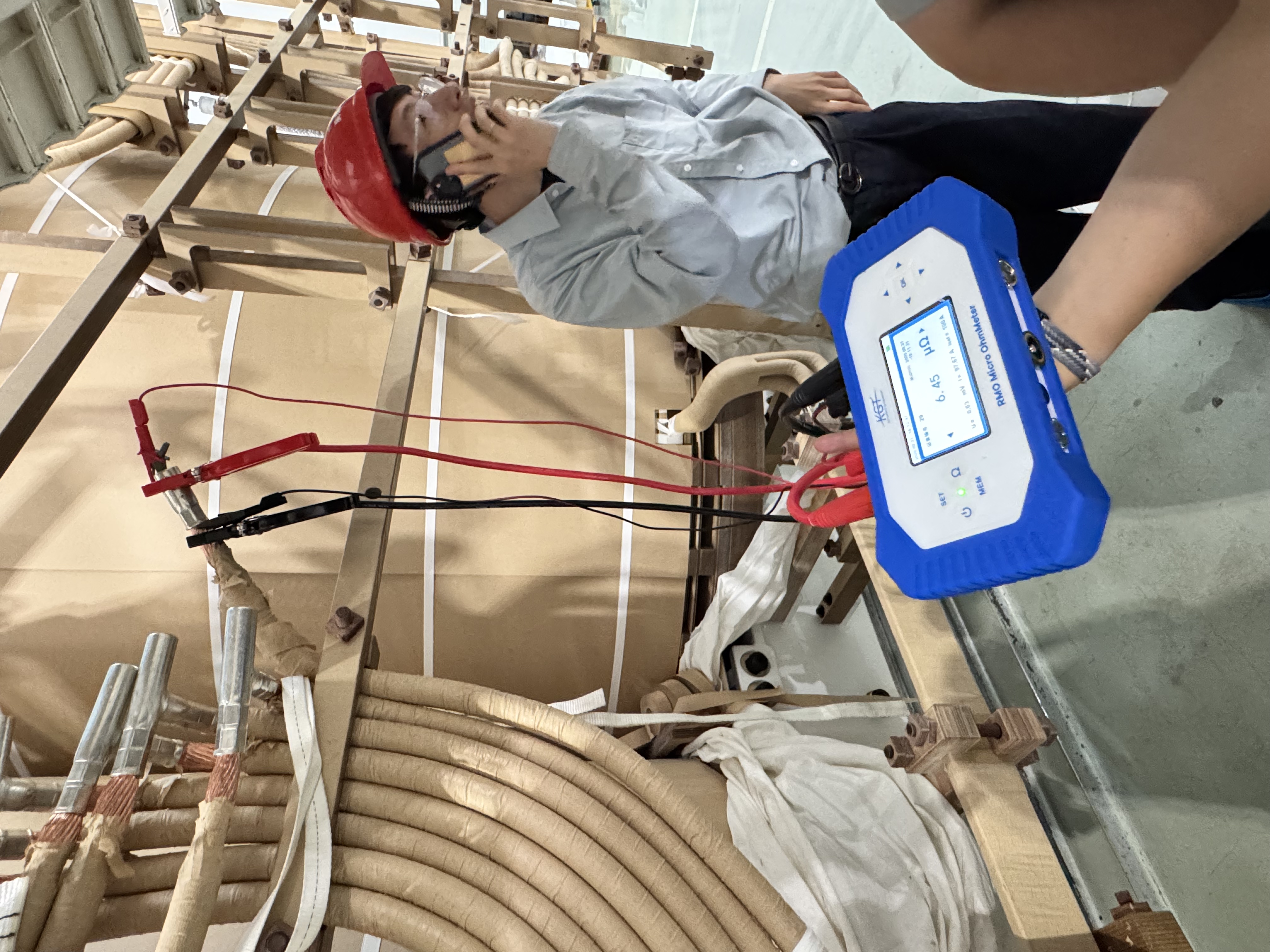 手持回路電阻測(cè)試儀服務(wù)現(xiàn)場(chǎng)