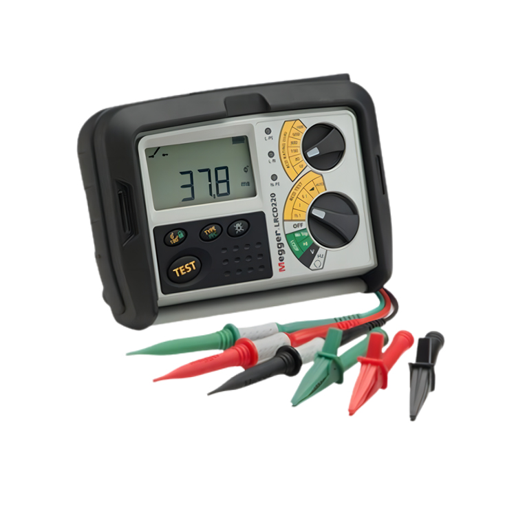 MEGGER LRCD220組合回路和RCD測試儀