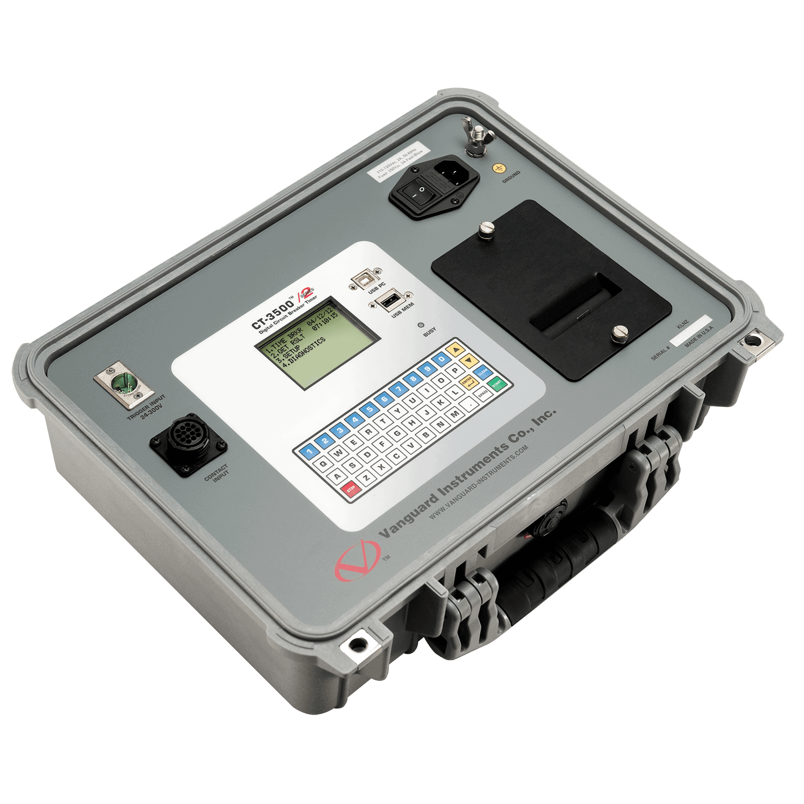 美國vanguard CT-3500 S2 數(shù)字?jǐn)嗦菲鞣治鰞x